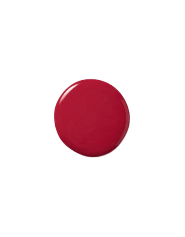 A striking red, akin to a hibiscus bloom, boldly graces a pristine white background, reminiscent of the Moroccanoil Color Depositing Mask Hibiscus 6.7 oz / 200mL.